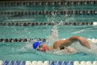 Swimming vs Bentley  Wheaton College Swimming vs Bentley. - Photo By: KEITH NORDSTROM : Wheaton, Swimming, Bentley